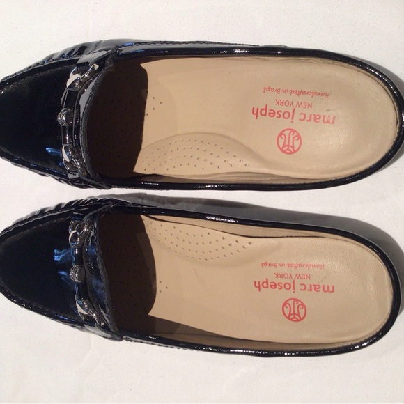 Brand new, never worm black slides - Marc Joseph brand - Picture 3 of 3